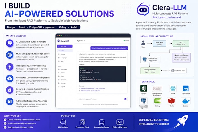 build a rag chatbot or ai search for your documents or app