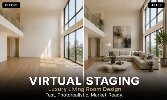 do professional virtual home staging virtual furniture and virtual renovation