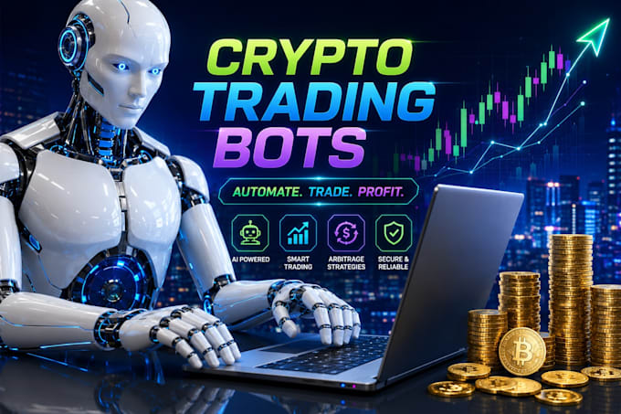 develop crypto arbitrage bot,  crypto trading bot, and automated dex trading bot