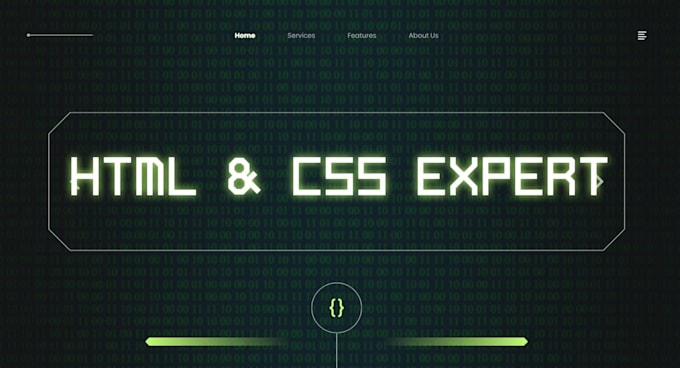 do website design and htlm css