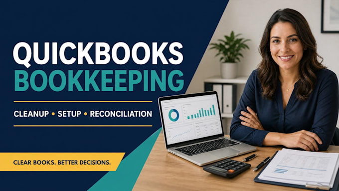 do quickbooks bookkeeping cleanup and reconciliation and tax ready reporting