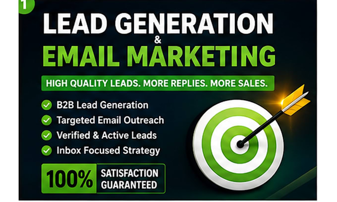 do b2b lead generation and cold email marketing