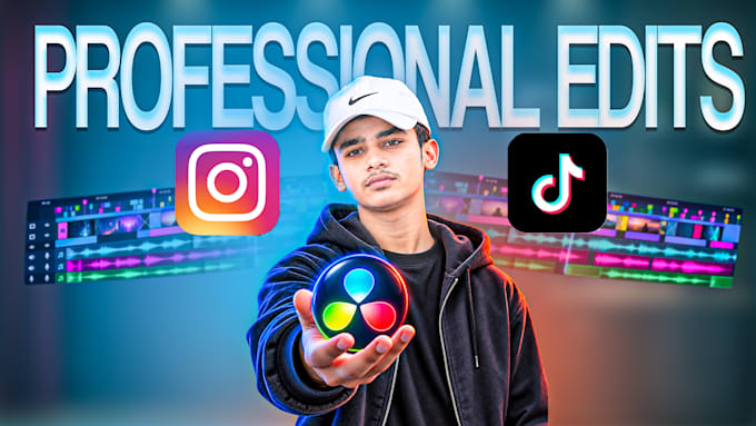 do professionaly edit instagram reels and tiktok videos