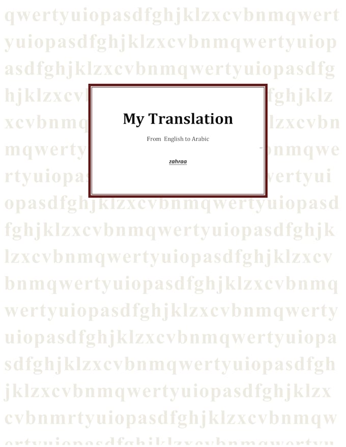 be professional writer and translator