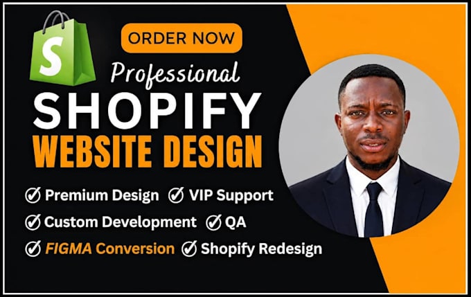build, customize, and redesign a professional shopify ecommerce store
