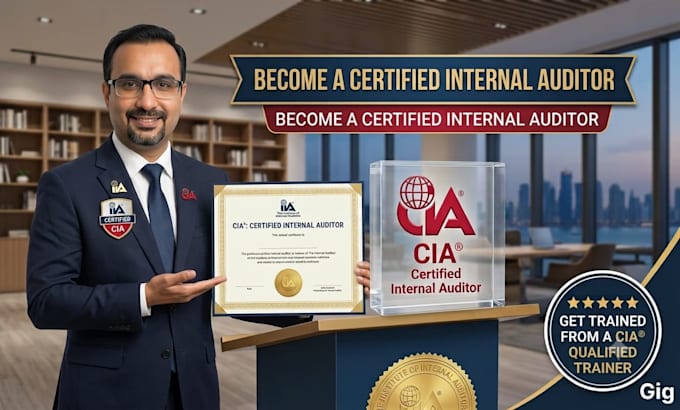 teach and train you to become certified internal auditor
