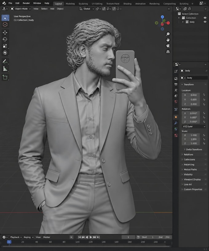 create 3d sculpts and miniatures for 3d printing