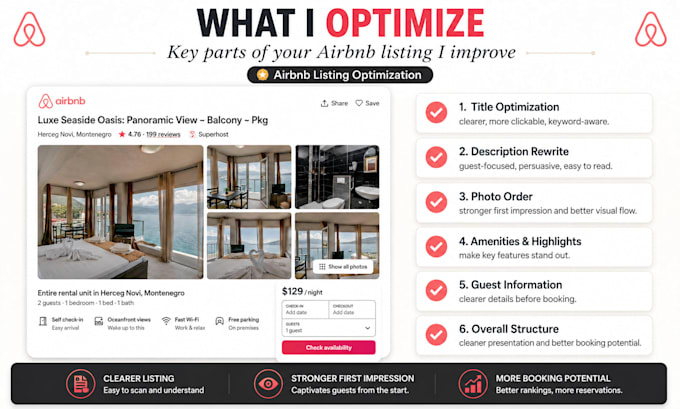 improve visibility on your airbnb listing