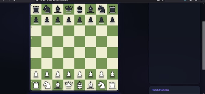 develop a responsive two player chess game using HTML CSS javascript