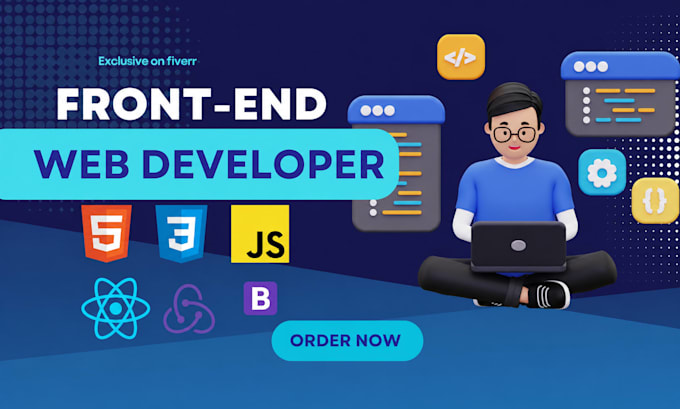 build a responsive frontend website