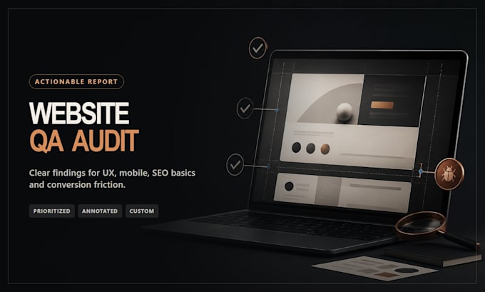 audit your website for UX, mobile, SEO, and conversion issues