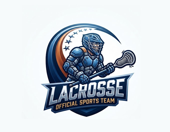 create wonderful and excellent lacrosse logo design