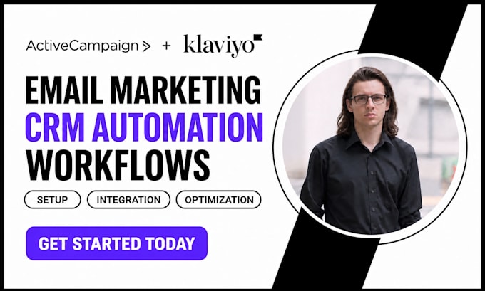 setup activecampaign klaviyo email marketing crm automation workflows