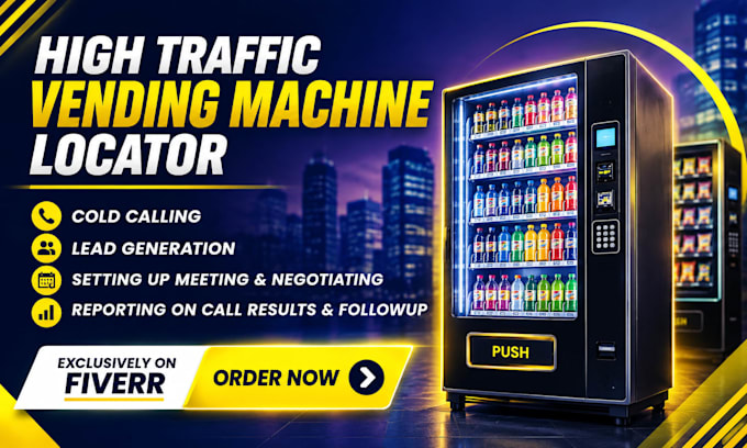 be a your vending machine locator for vending placement