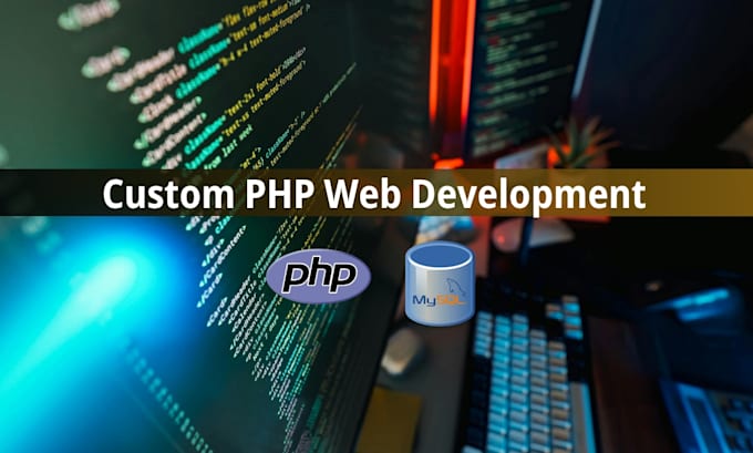 develop a custom PHP web application