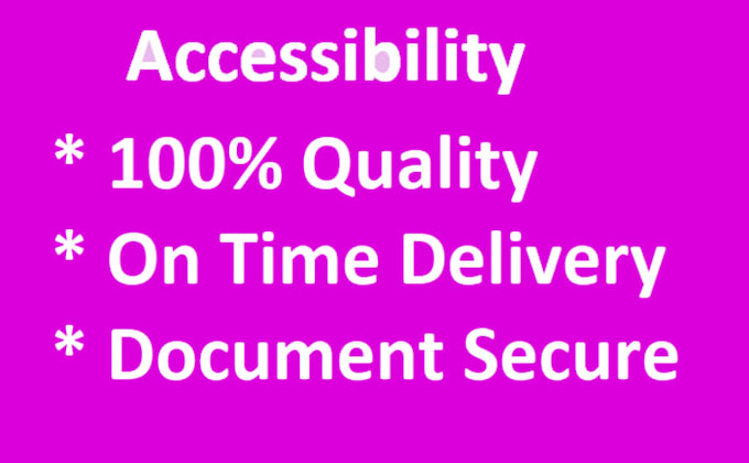 make your PDF accessible wcag aa and 508 standard