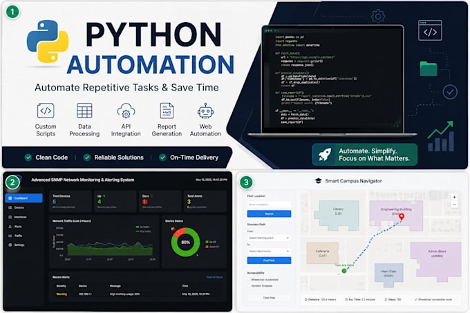 create python automation scripts and tools
