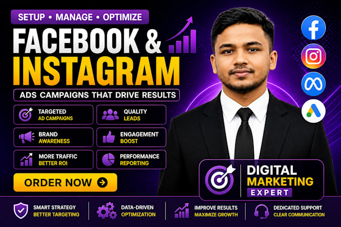 setup and manage facebook and instagram ads