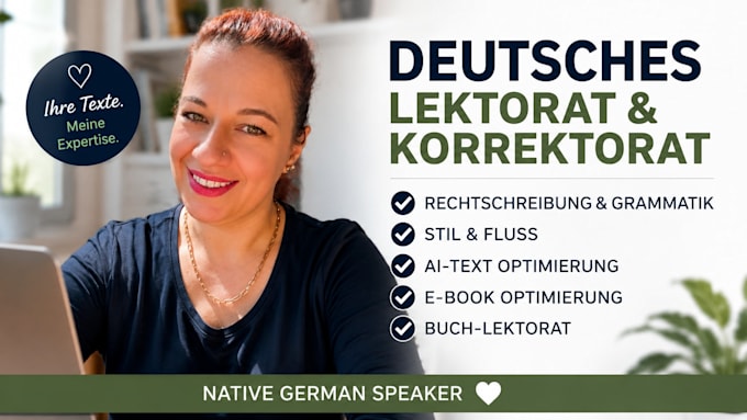 proofread and edit your german ebook or book manuscript