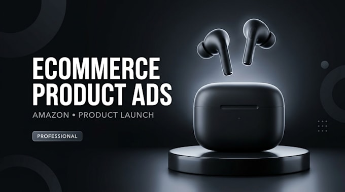 create professional ecommerce amazon product ads product launches video