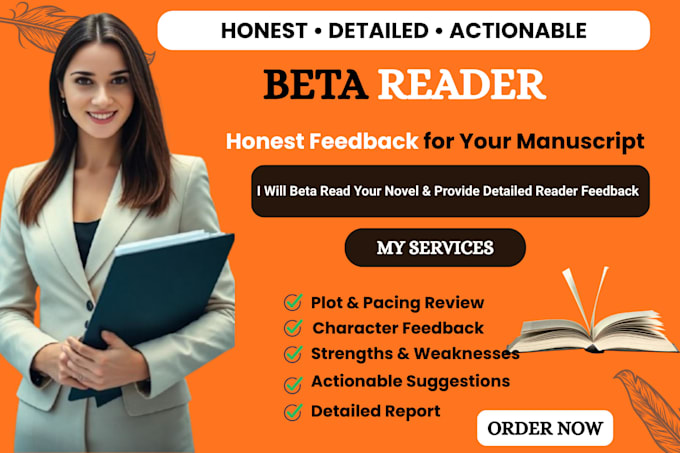 beta read and critique your fiction and nonfiction