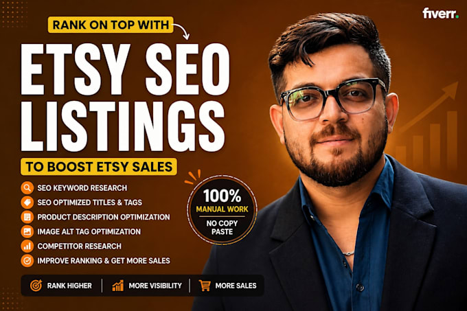 create and optimize etsy listings with SEO and boost sales