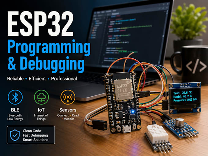 program debug and modify your esp32 project