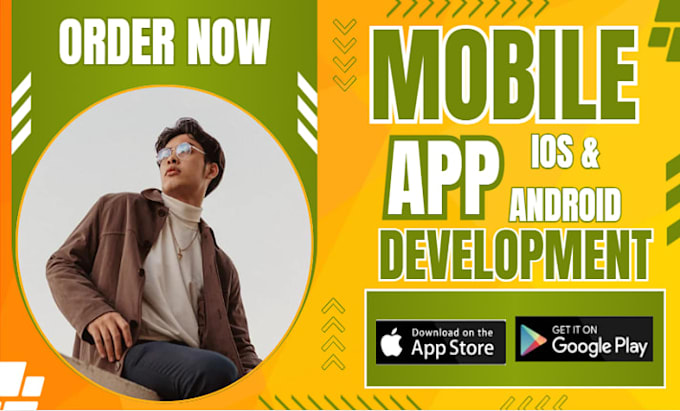 develop custom mobile app, android app, ios app using flutter and react native