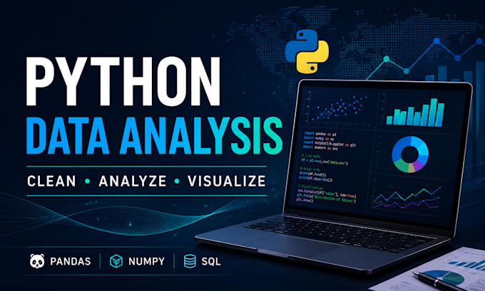 clean analyze and visualize your data using python