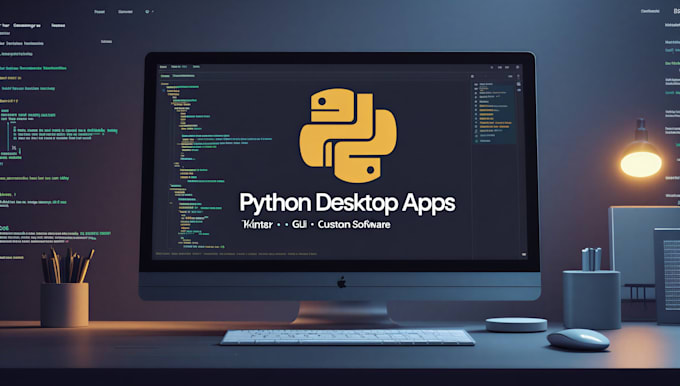 develop custom python tkinter gui desktop application
