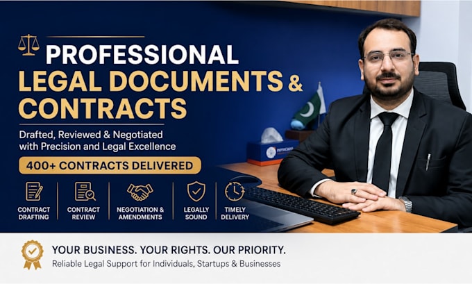 draft and review legal documents and contracts