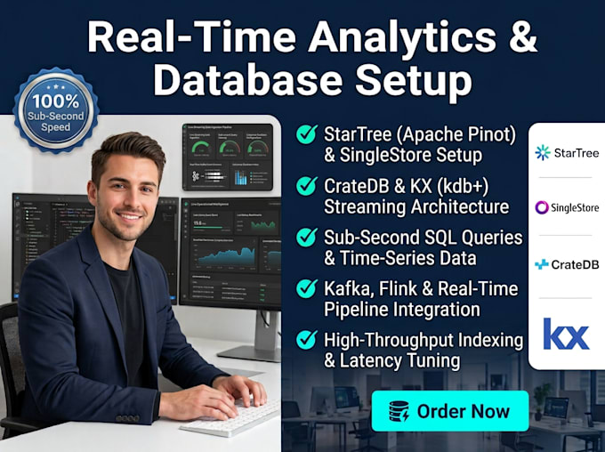 integrate your real time analytics database software startree singlestore crated