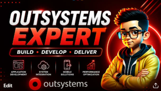 develop or customize screens, modules in outsystems
