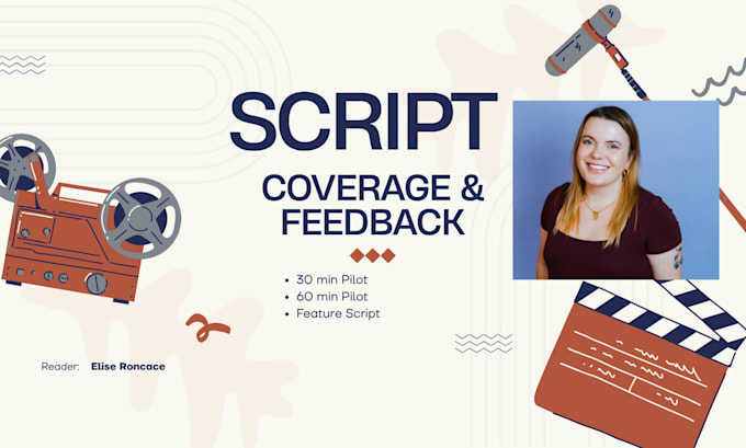 provide script coverage and developmental editing
