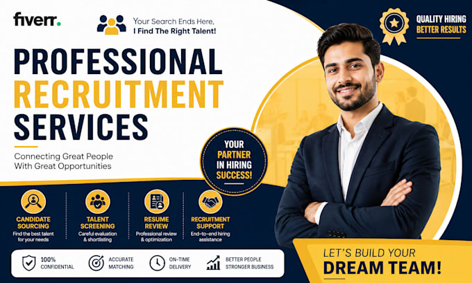 professional HR recruitment and candidate sourcing services