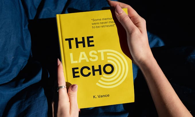 create modern book cover or ebook cover design