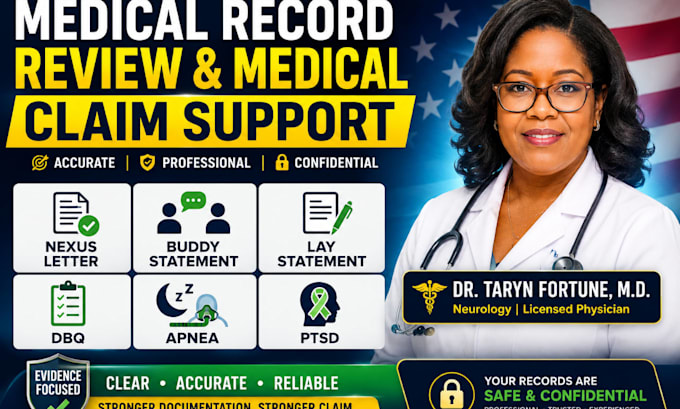 analyze medical records for a structured summary opinion