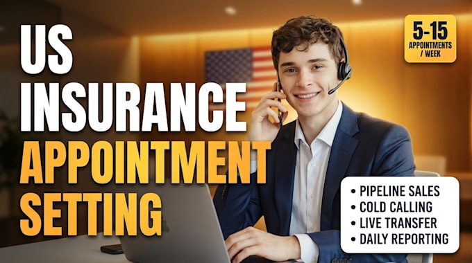 do US insurance cold calling and appointment setting pipeline sales