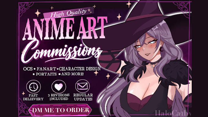 anime illustration, original character or fanart