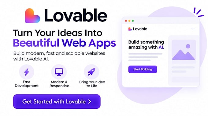 develop and fix lovable website , lovable ecommerce , lovable dev