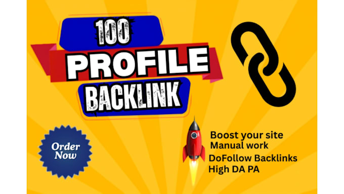 build 100 ai profile backlinks for better ranking