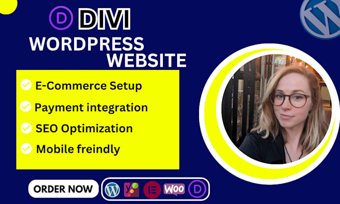 design divi wordpress website with divi theme customization