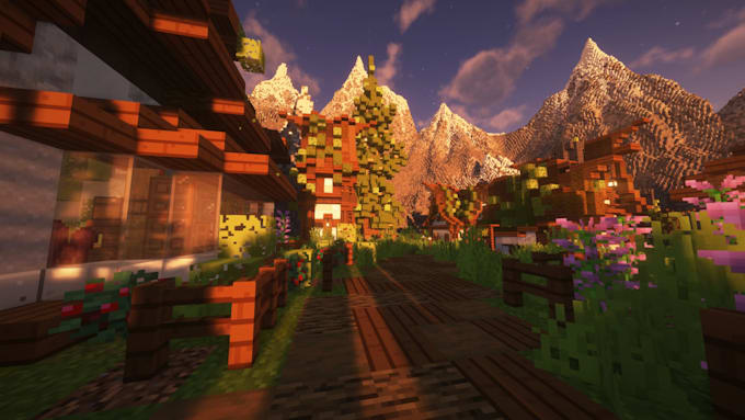 create your minecraft lobby or building