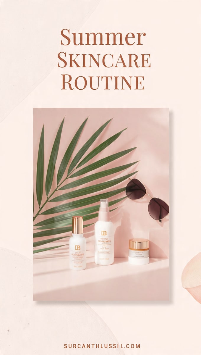 design beautiful social media posts for skincare brand