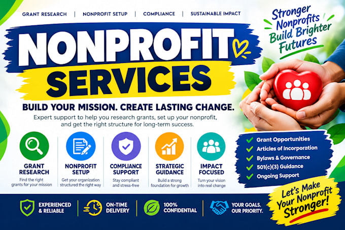research grants and structure your nonprofit the right way