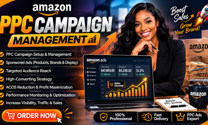 setup your amazon ppc manager, amazon ads campaign management