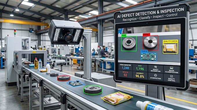 build defect recognition, classification, inspection, and quality control