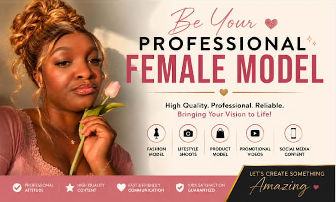 be your professional female model