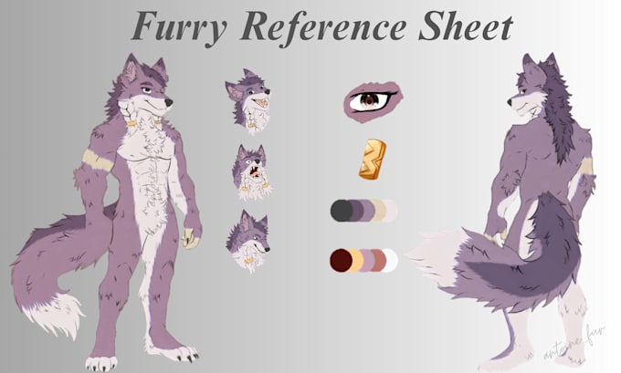 furry reference sheet ref sheet anthro sfw nsfw furry ref sheet character design