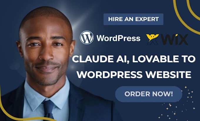 convert claude ai to wix, lovable or base44 website to wix studio or wordpress